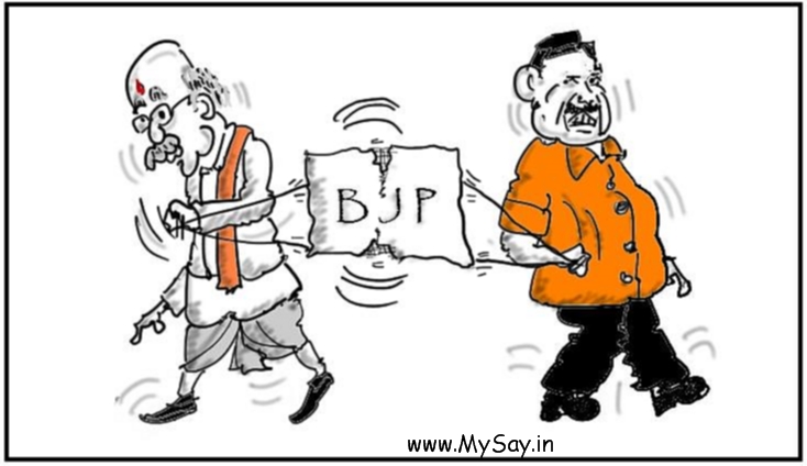 Bjp Lotus Cartoon