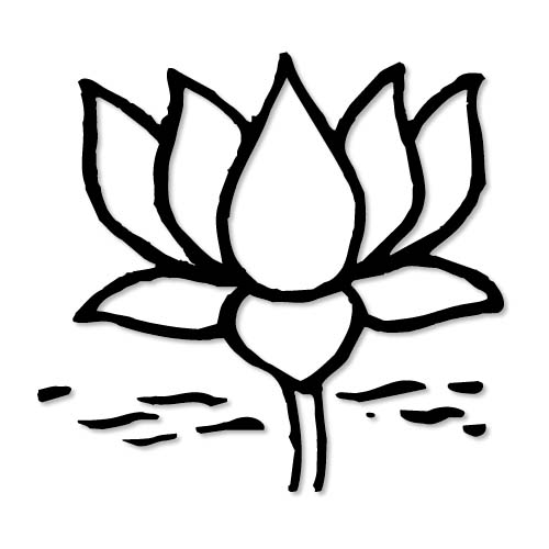 Bjp Lotus Cartoon