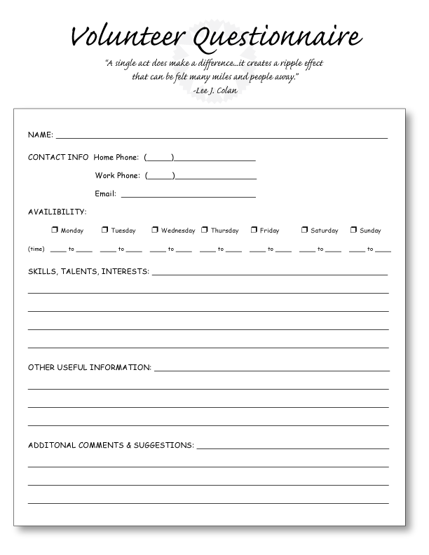 Blank Library Card Template