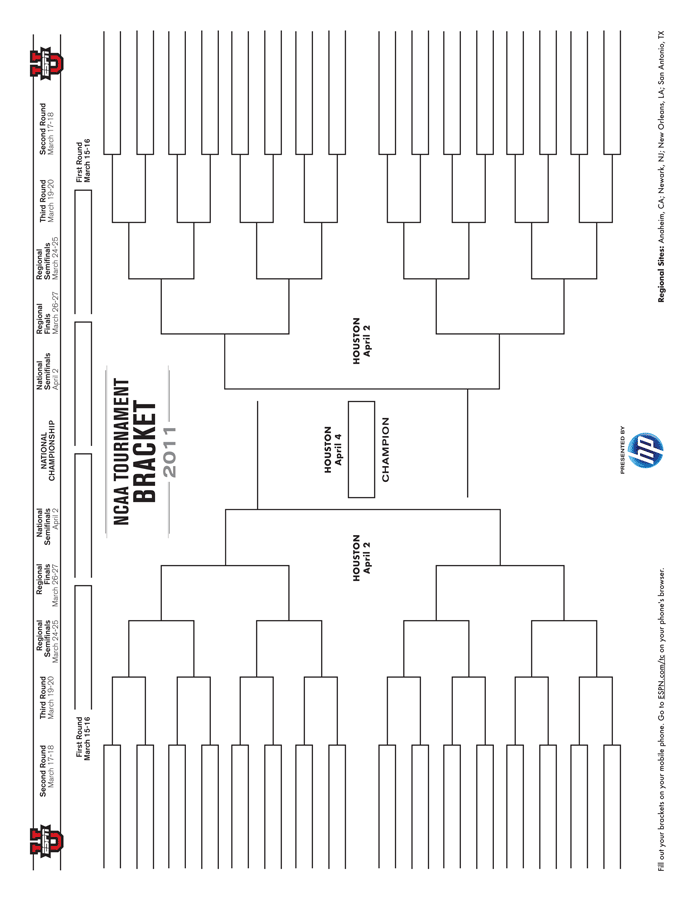 Blank Sports Brackets