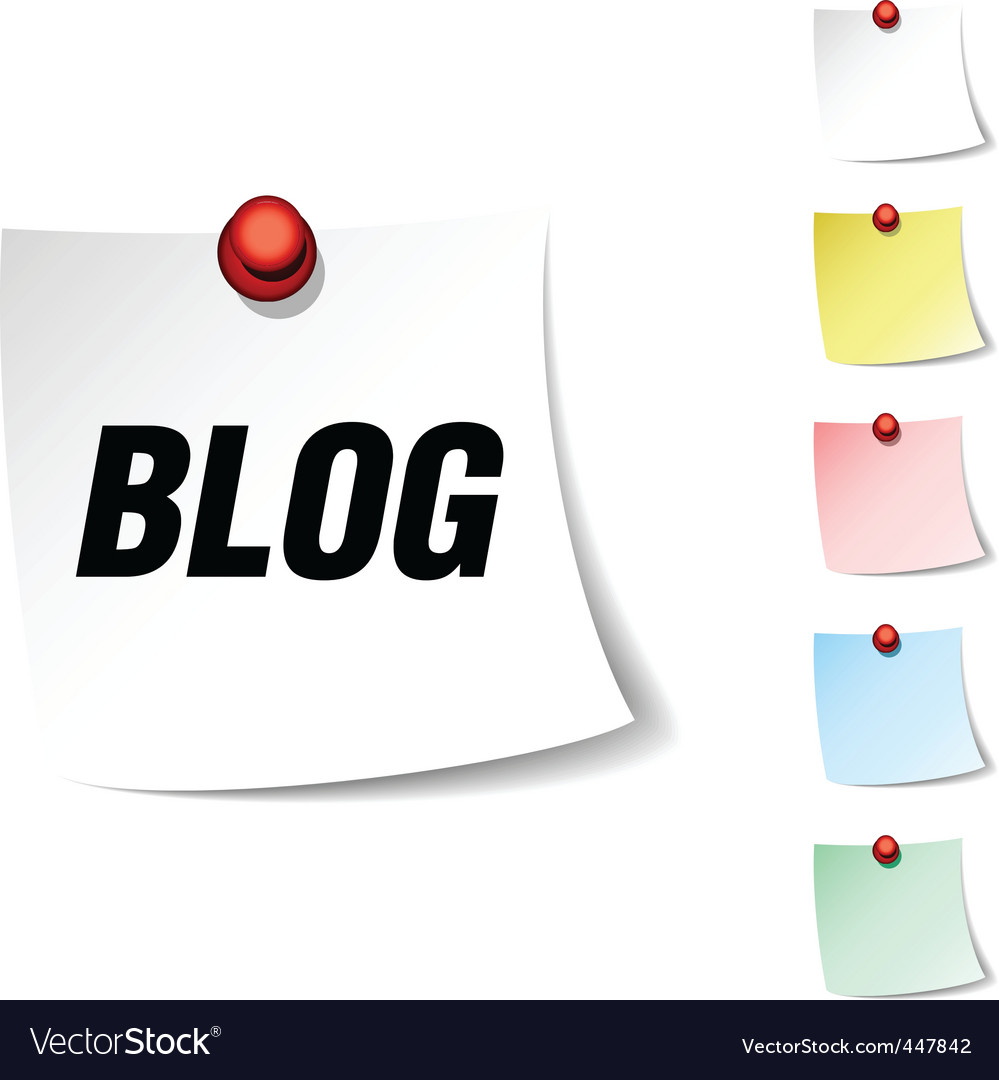 Blog Icon Vector