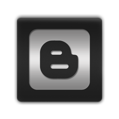 Blogger Icon Black