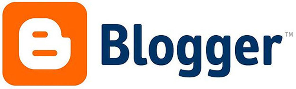 Blogger Icon Black