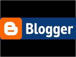 Blogger Logo White