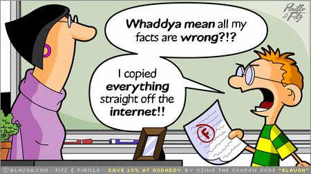 Blogging Cartoon