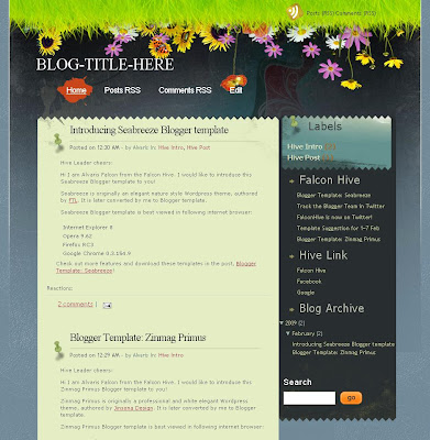 Blogspot Layouts