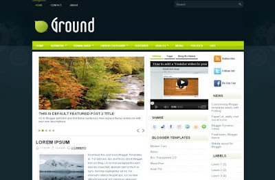 Blogspot Layouts Blogger Templates