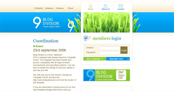 Blogspot Layouts Blogger Templates