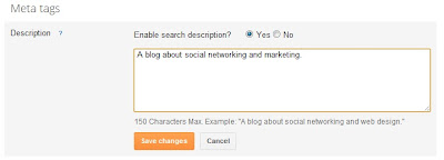 Blogspot Search Description