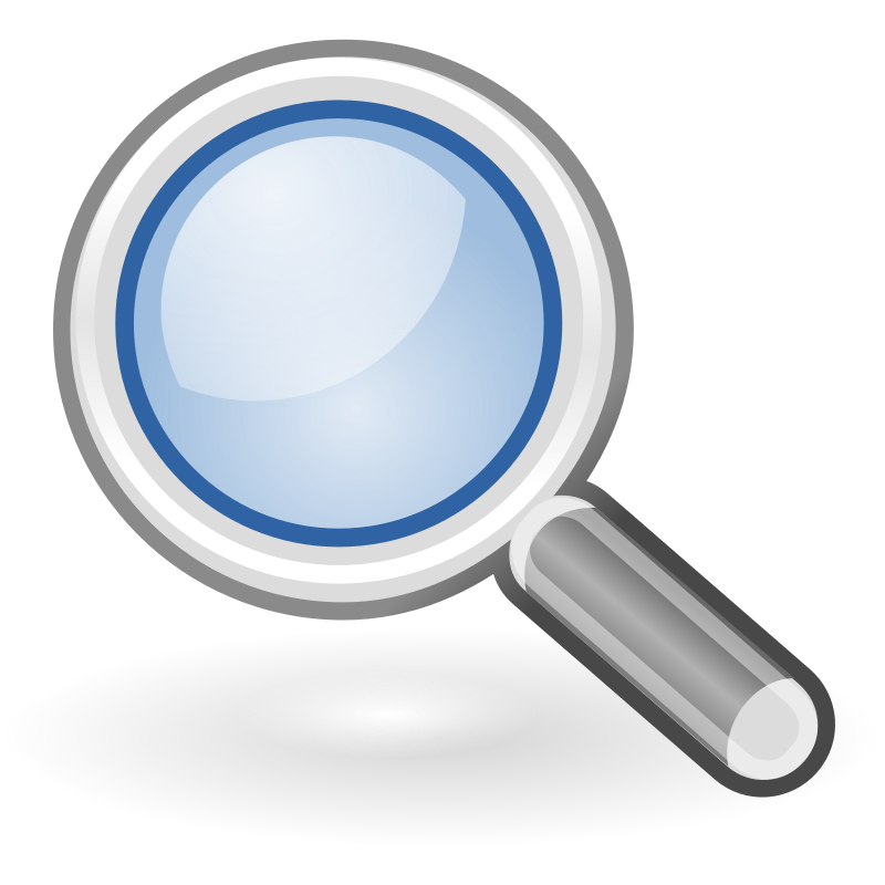 Blue Search Button Png