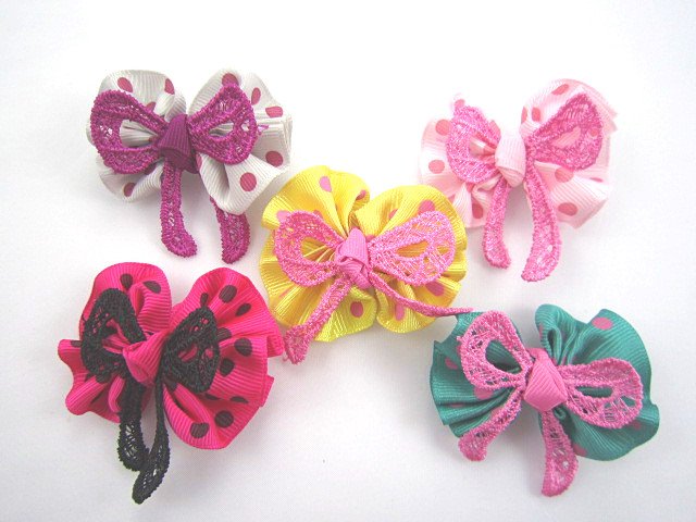 Bow Clips For Hair