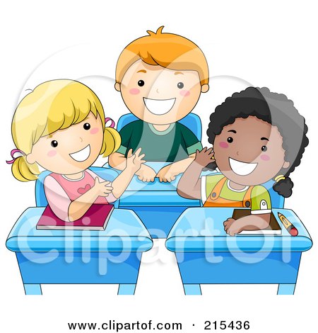 Boy Speaking Clipart