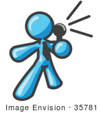 Boy Speaking Clipart