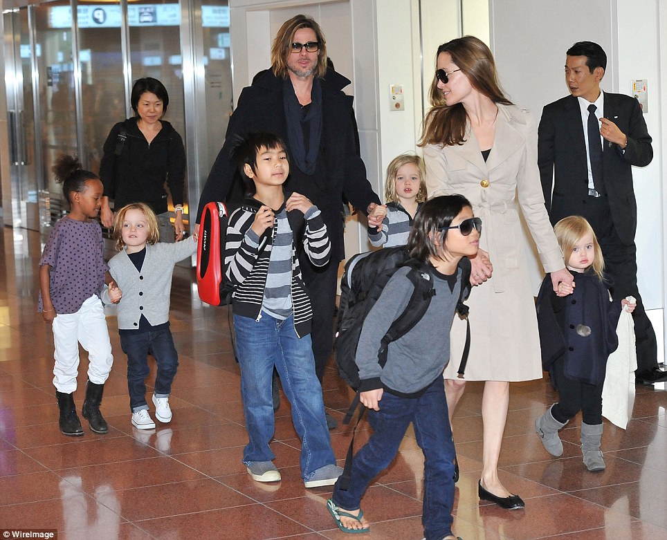 Brad Pitt And Angelina Jolie Kids Names And Ages