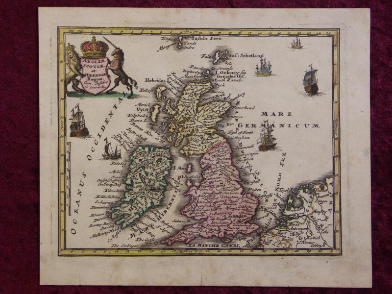 Britain Map 1700