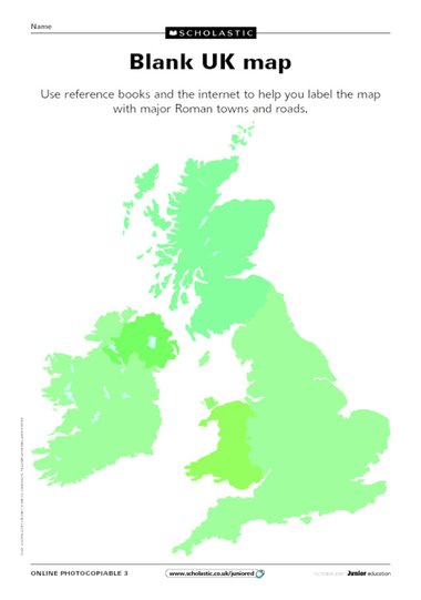 Britain Map Pdf