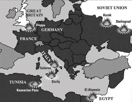 Britain Map Ww2