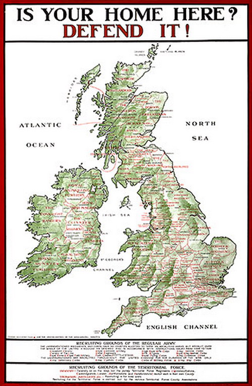 Britain Map Ww2