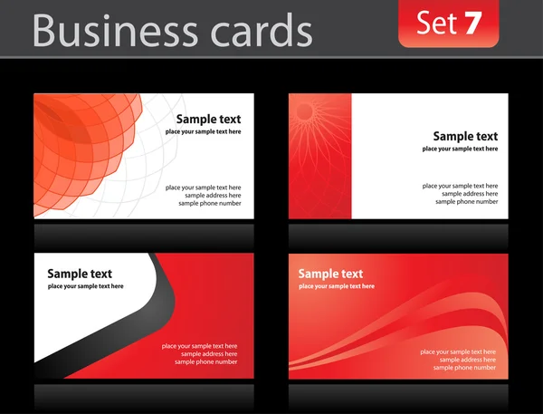 Business Card Design Template Illustrator