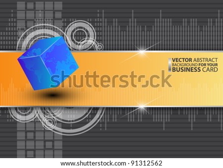 Business Cards Backgrounds Abstract