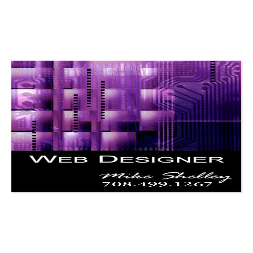 Business Cards Backgrounds Purple