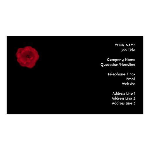 Business Cards Backgrounds Red And Black