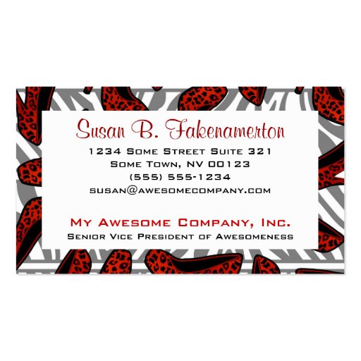 Business Cards Backgrounds Red And Black