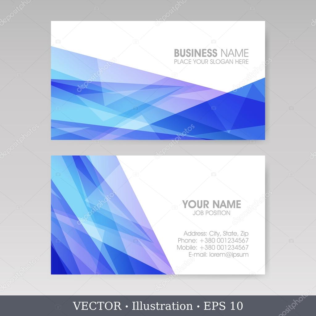 Business Cards Backgrounds Vector