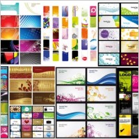 Business Cards Backgrounds Vector