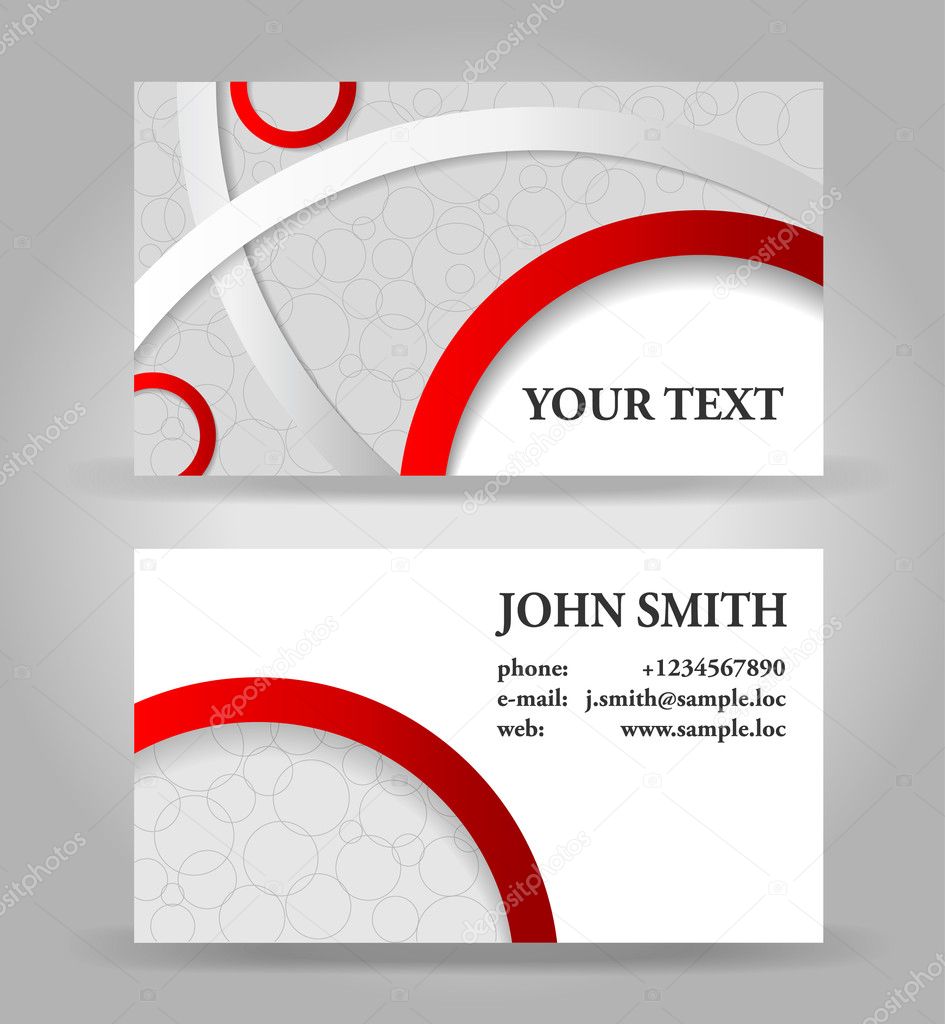 Business Cards Backgrounds Vector