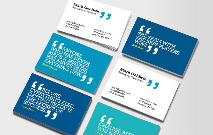 Business Cards Ideas Art