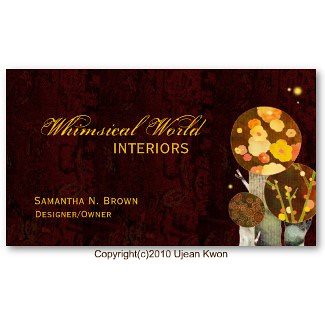 Business Cards Ideas For Interior Designer