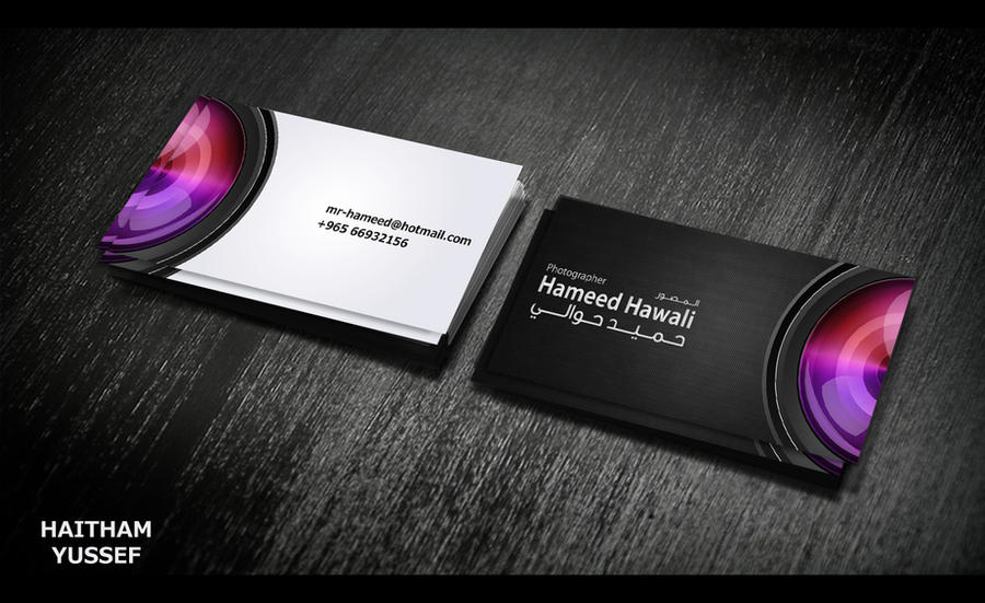 Business Cards Ideas For Photographers