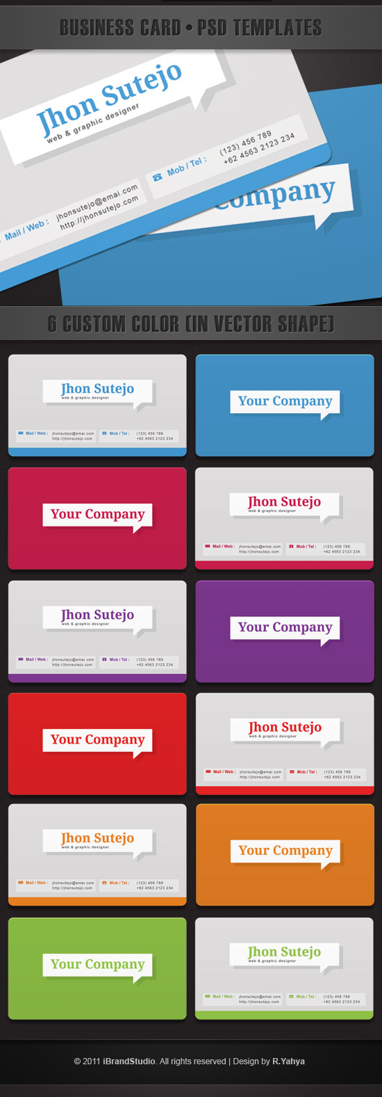 Business Cards Templates Free