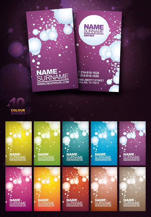 Business Cards Templates Free Psd