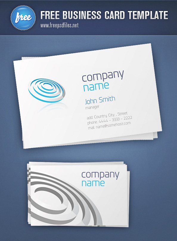 Business Cards Templates Free Psd