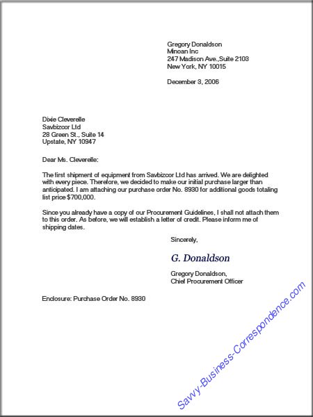 Business Letter Example With Letterhead