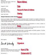 Business Letter Format Cc