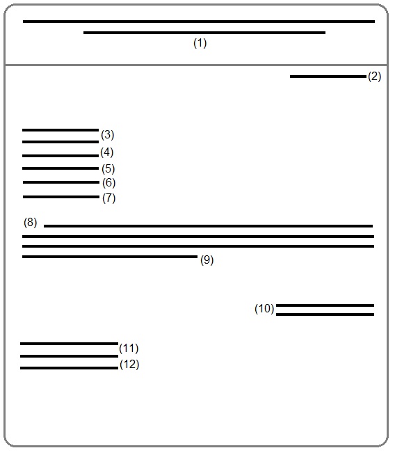 Business Letter Format With Enclosures