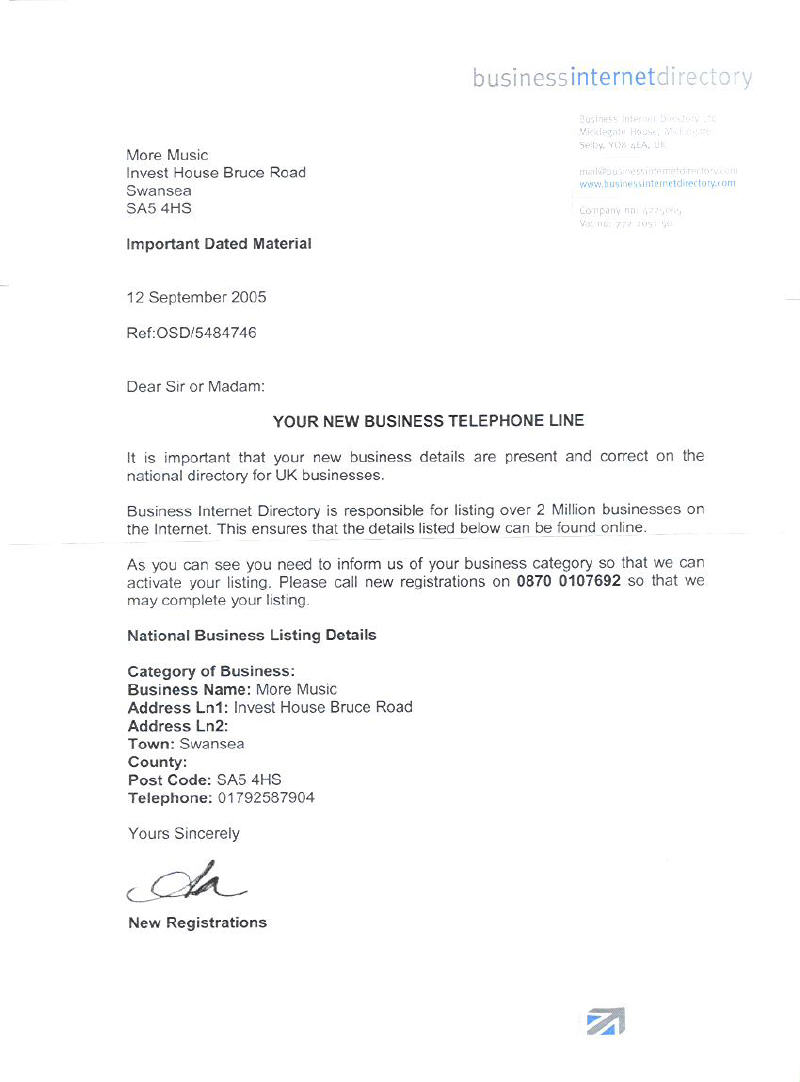 Business Letter Layout Uk