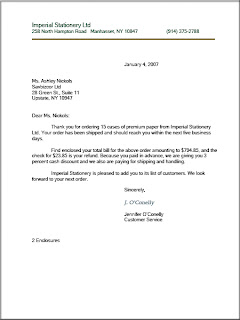 Business Letter Template