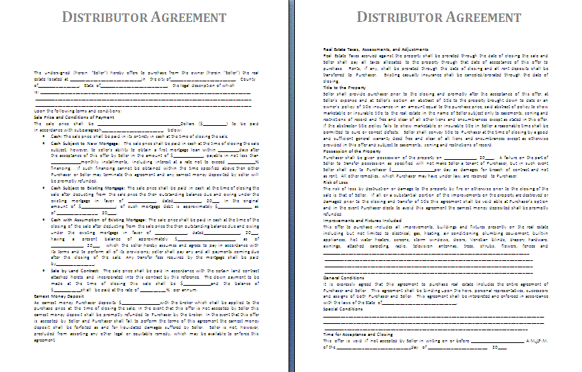 Business Partnership Agreement Example