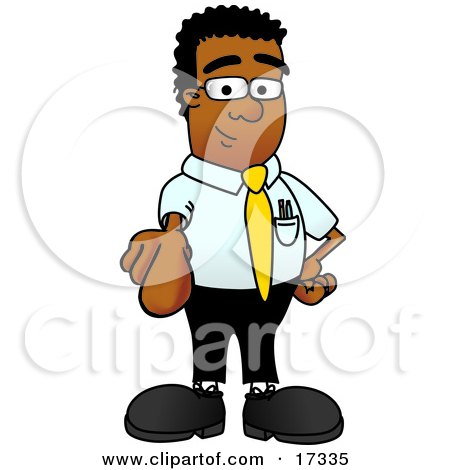 Businessman Cartoon Character