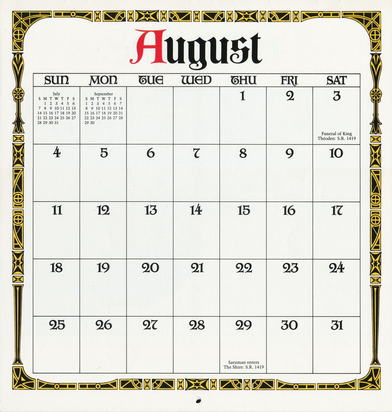 Calendar