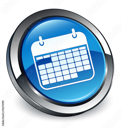 Calendar Icon Blue