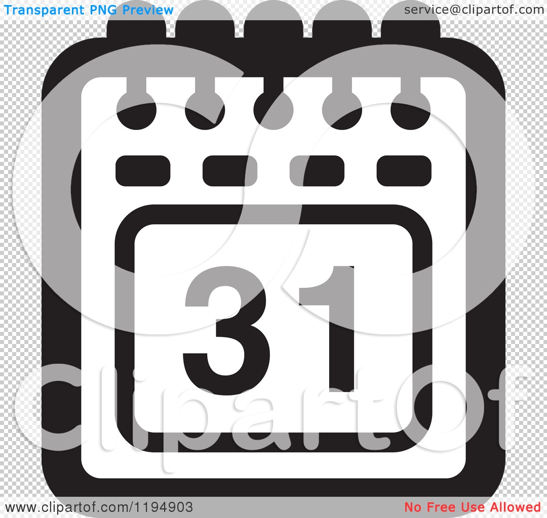 Calendar Icon Png Black And White