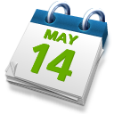 Calendar Icon Png Blue