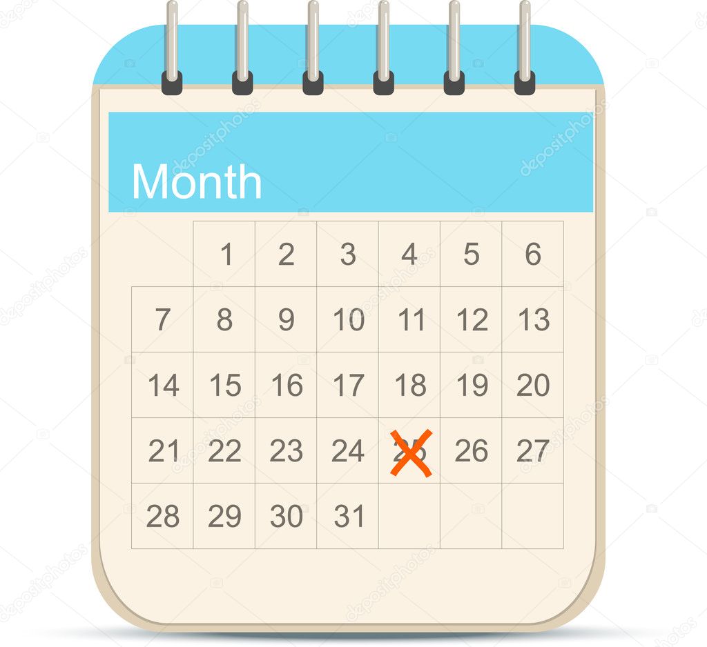 Calendar Icon Vector