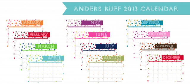 Calendar Template 2013 14