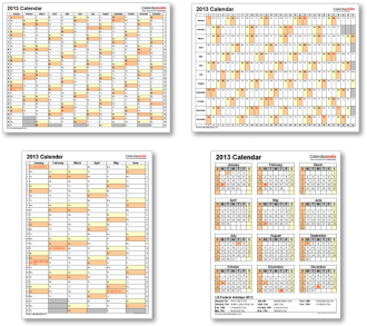 Calendar Template 2014 Word